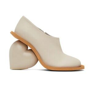 YUME YUME Beige Mini Love Heart Heel Bootie 36